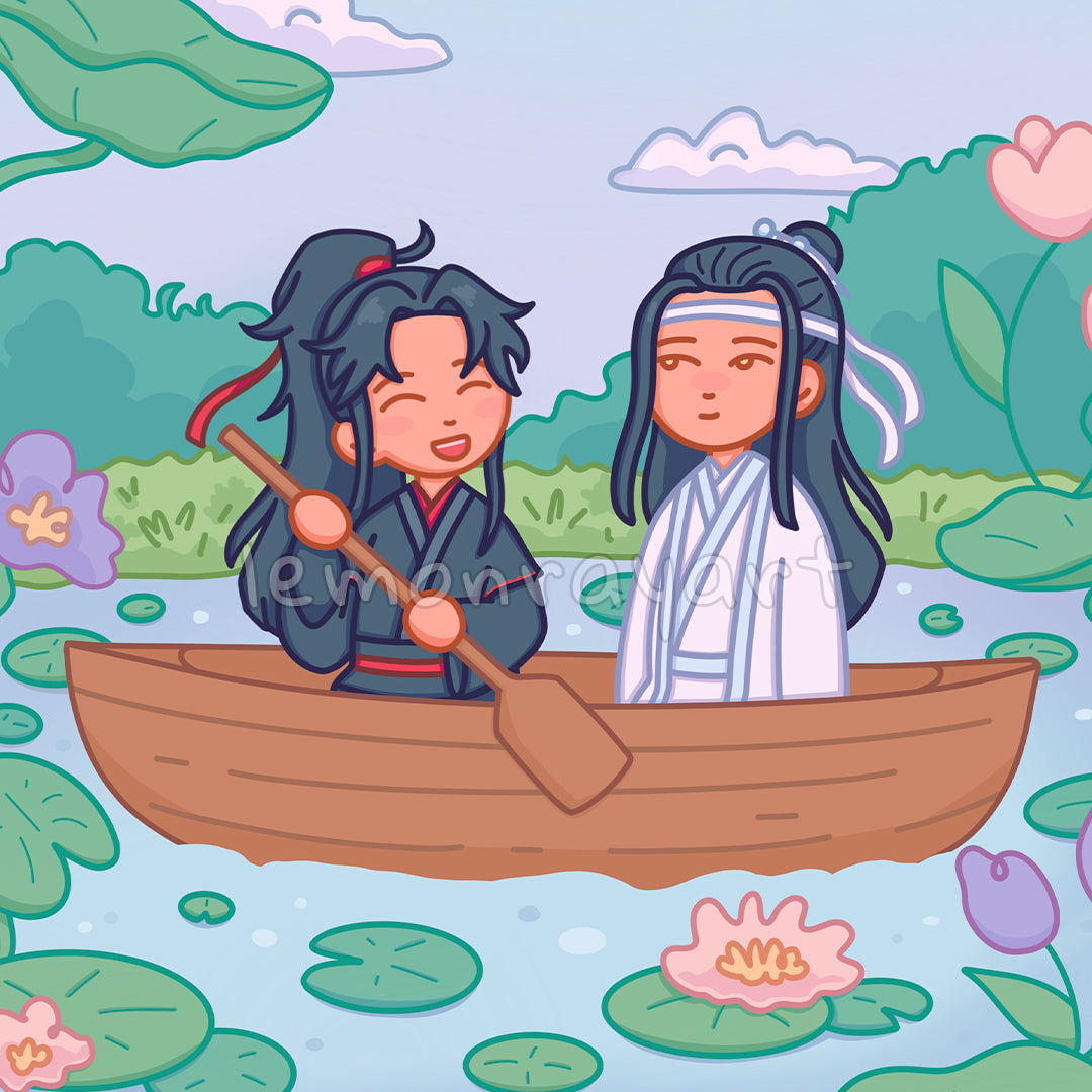 Wangxian Inspired Fanart Print