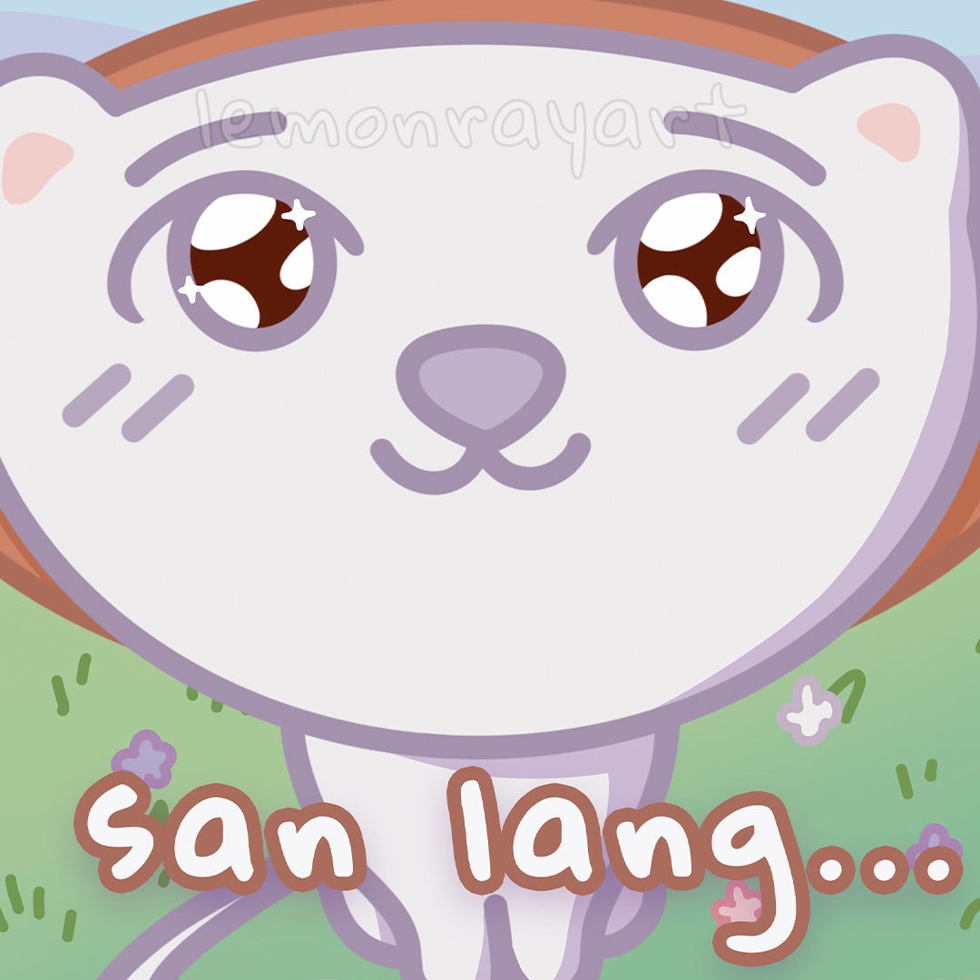 HuaLian Ferret & Fox Print | TGCF