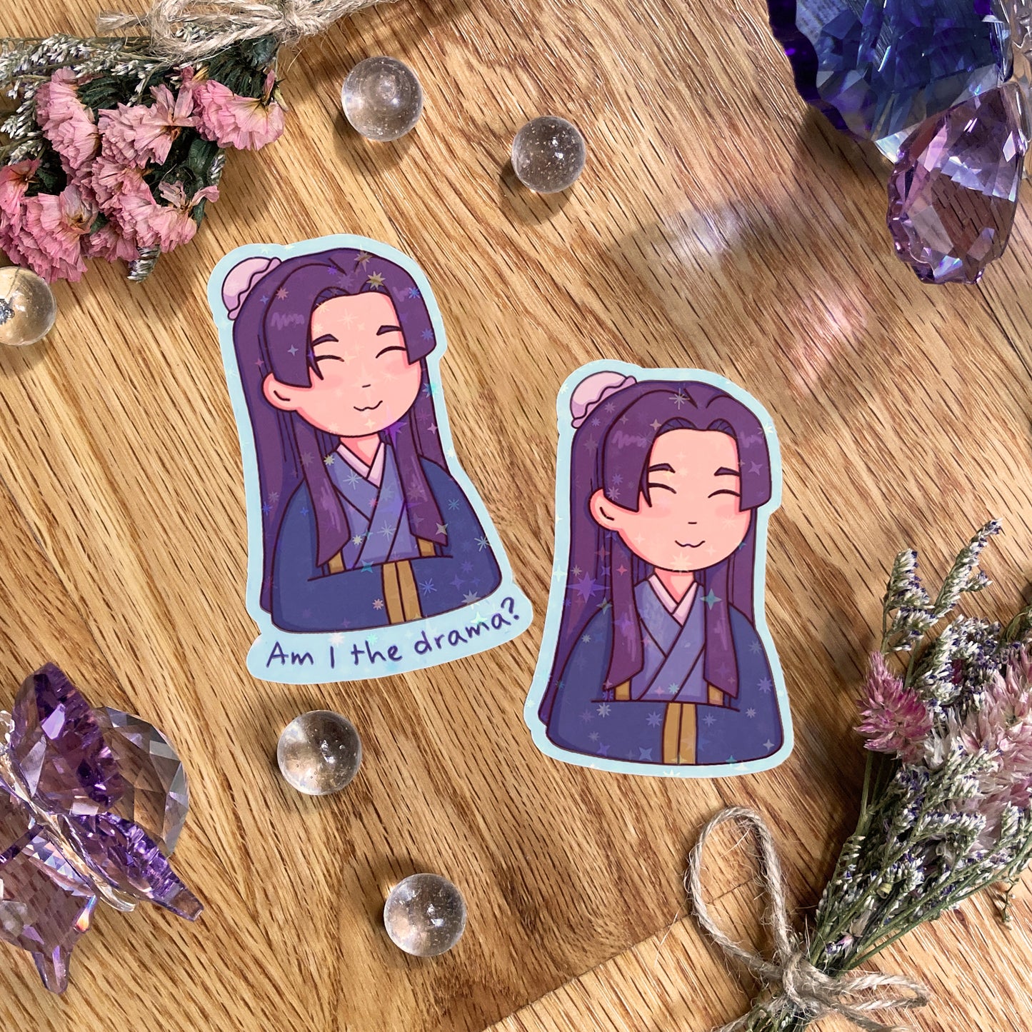 Jinshi "Am I the Drama" Sticker