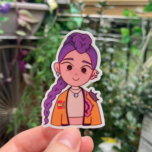 Kpop Demon Hunters HUNTR/X Inspired Stickers | Rumi, Mira, Zoey