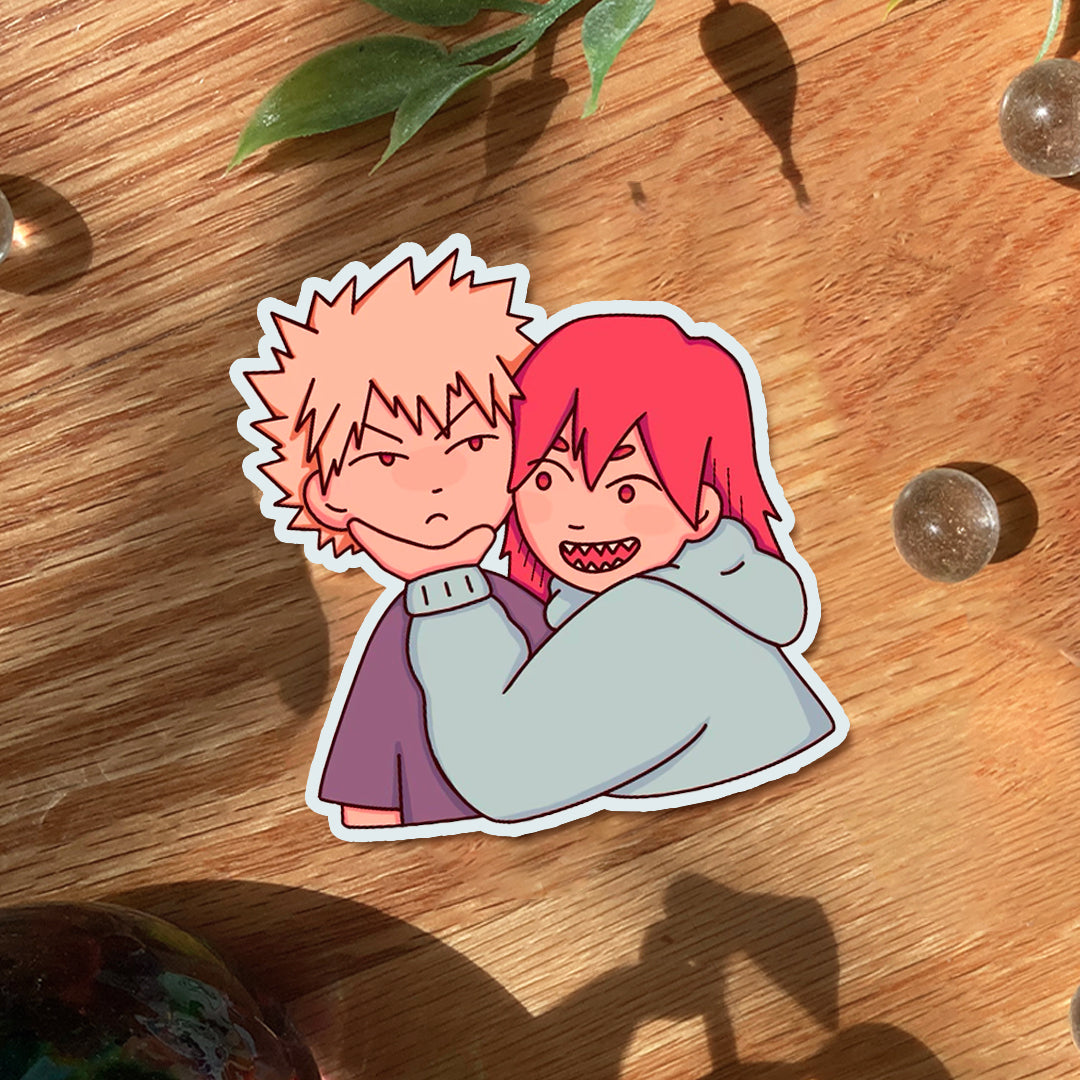 KiriBaku Inspired Sticker | My Hero