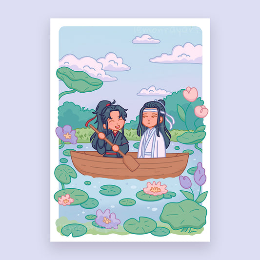 Wangxian Inspired Fanart Print